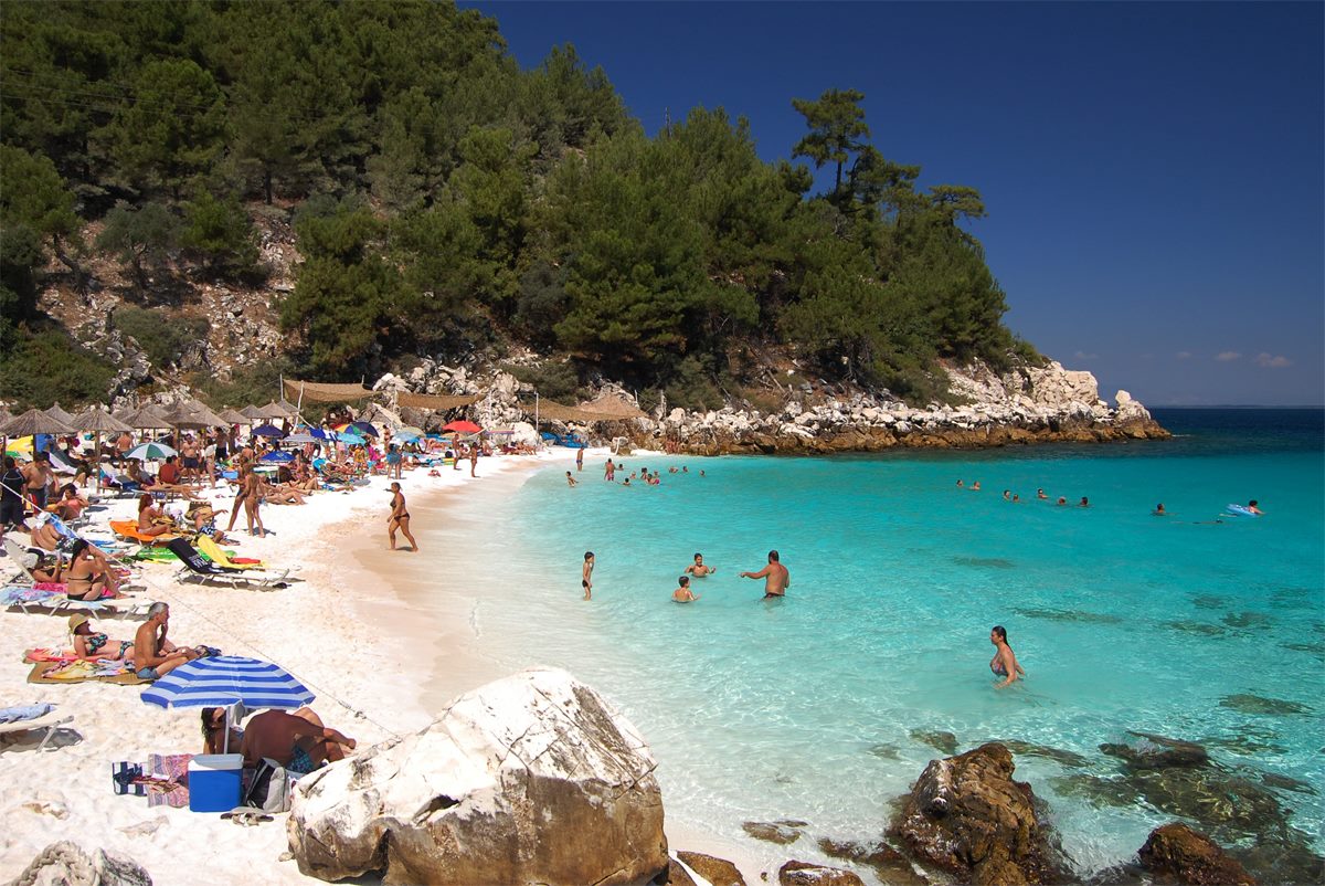  Mermerna plaža Saliara Tasos 